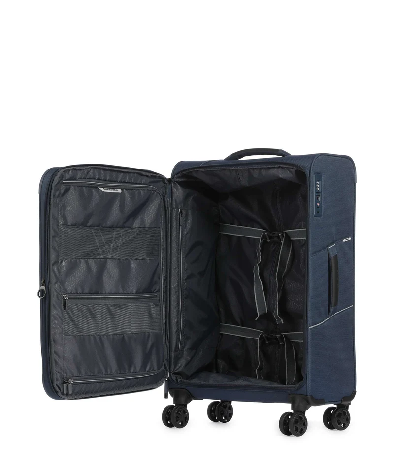 Travelite Skaii 4-Rollen Trolley Set navy