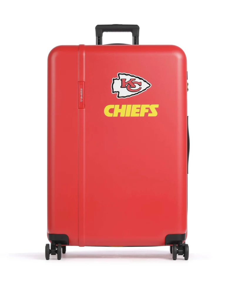 Travelite NFL 4-Rollen Trolley kansas city chiefs