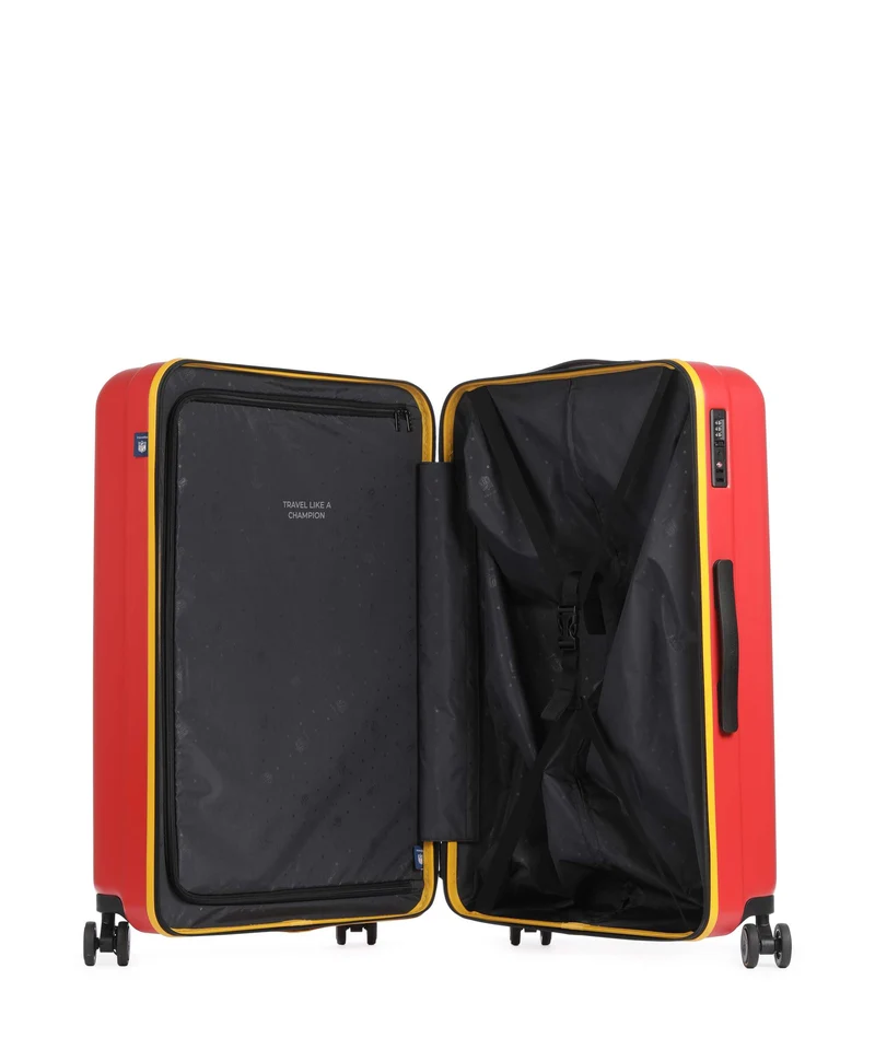 Travelite NFL 4-Rollen Trolley kansas city chiefs