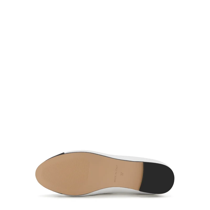 Isabel Bernard Vendôme Ynes Weiß Kalbsleder Ballerinas IB51011-071-36