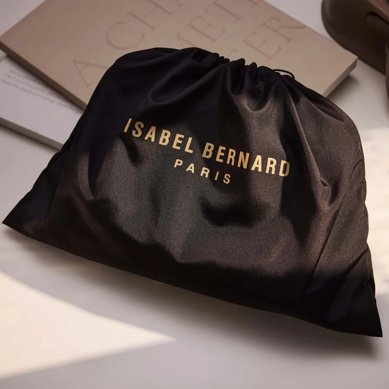 Isabel Bernard Honoré Cloe Midi Taupe Kalbsleder Handtaschen IB25082-078