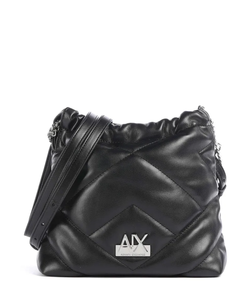 Armani Exchange Vicky Bucket Handtasche black