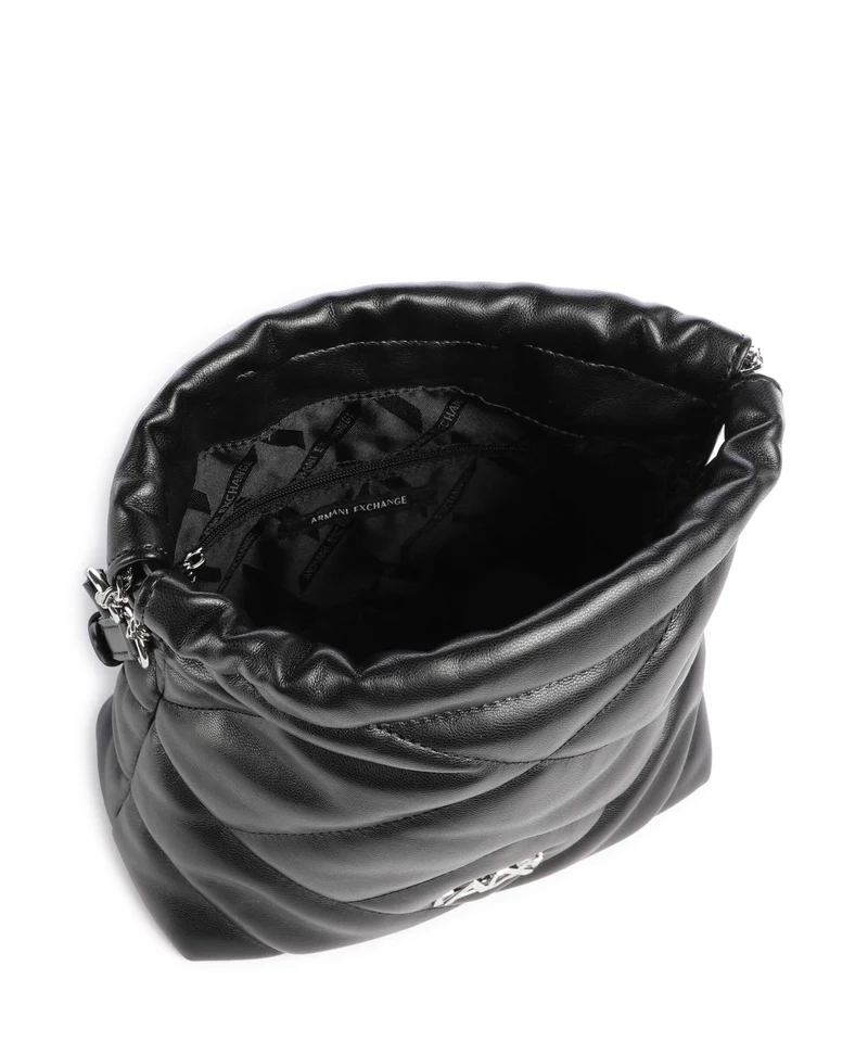 Armani Exchange Vicky Bucket Handtasche black