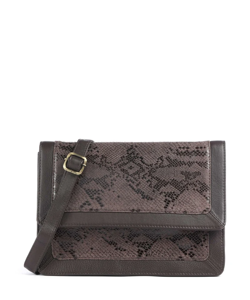Depeche Fashion Favourites Umhängetasche mocca snake