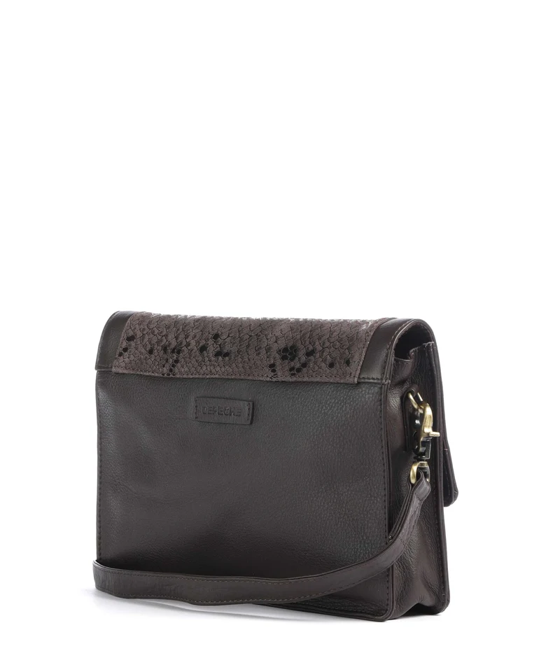 Depeche Fashion Favourites Umhängetasche mocca snake
