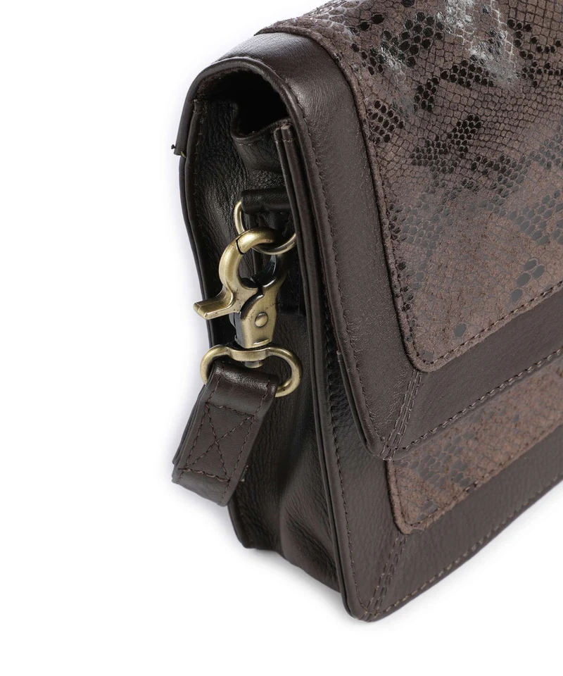 Depeche Fashion Favourites Umhängetasche mocca snake