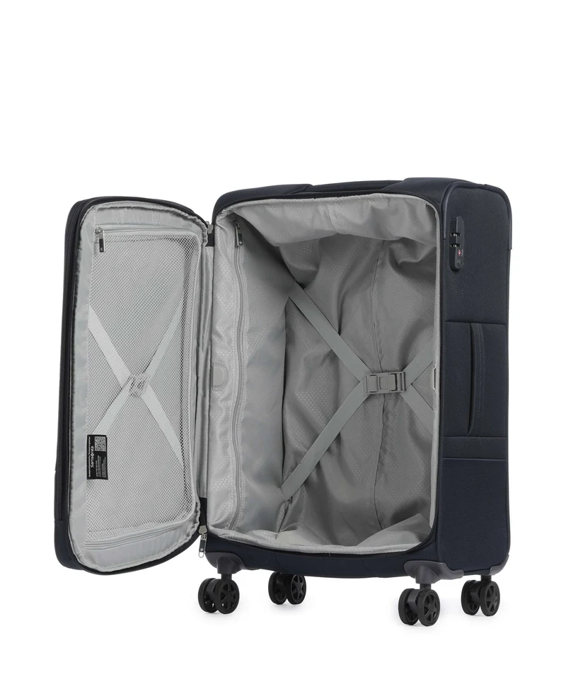 Samsonite Base Boost 4-Rollen Trolley navy blue