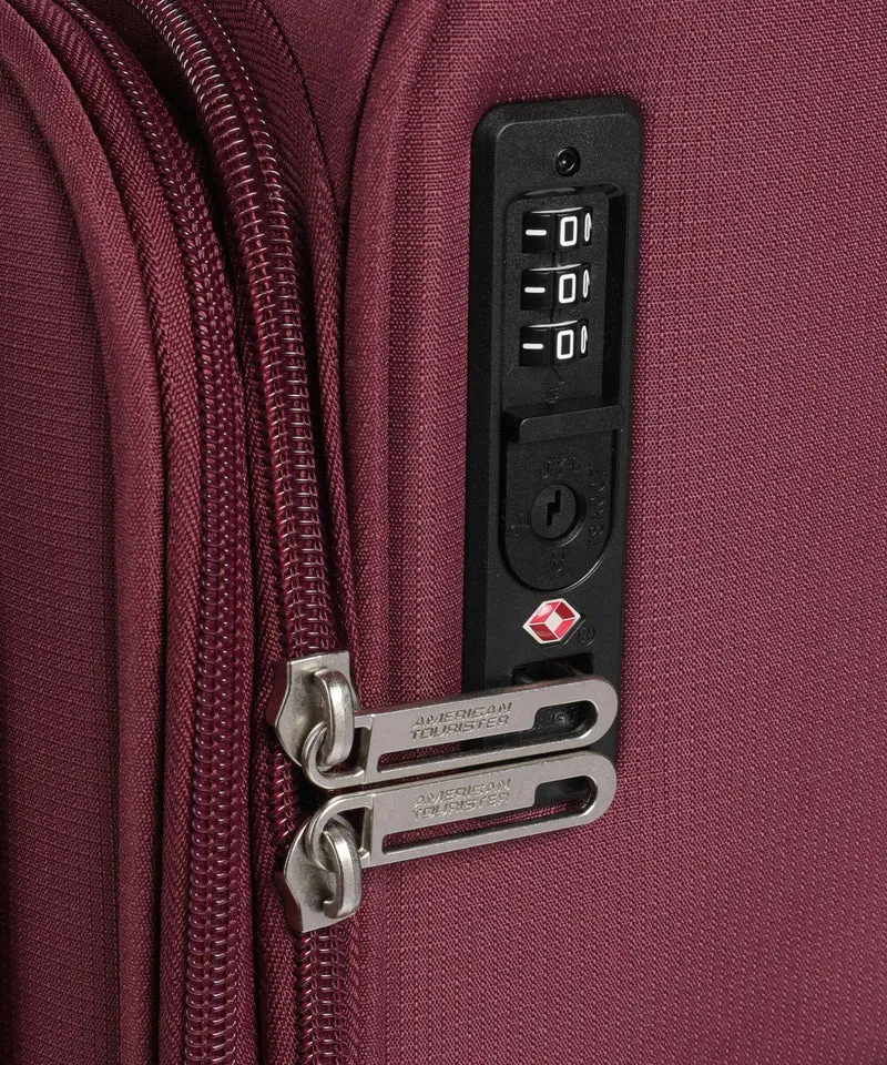 American Tourister Cloudrider M 4-Rollen Trolley iced berry