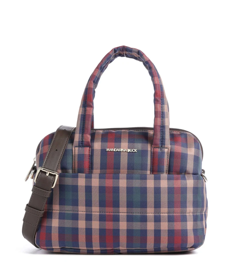 Mandarina Duck Tartan Handtasche tartan brown