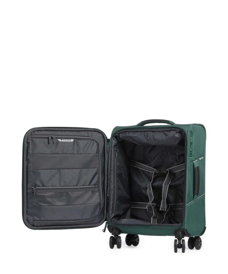 Travelite Skaii 4-Rollen Trolley green