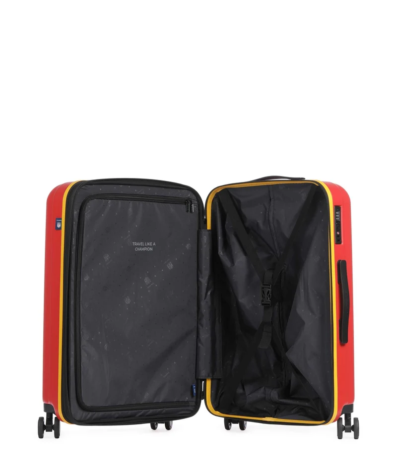 Travelite NFL 4-Rollen Trolley kansas city chiefs