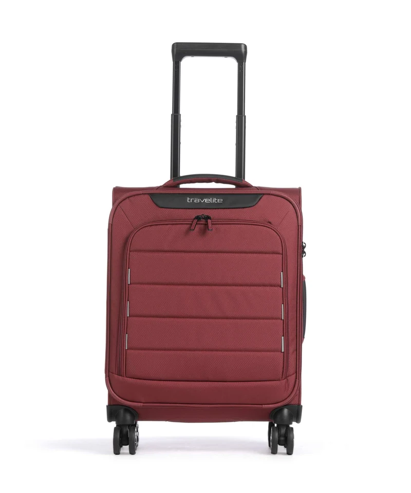 Travelite Skaii 4-Rollen Trolley red