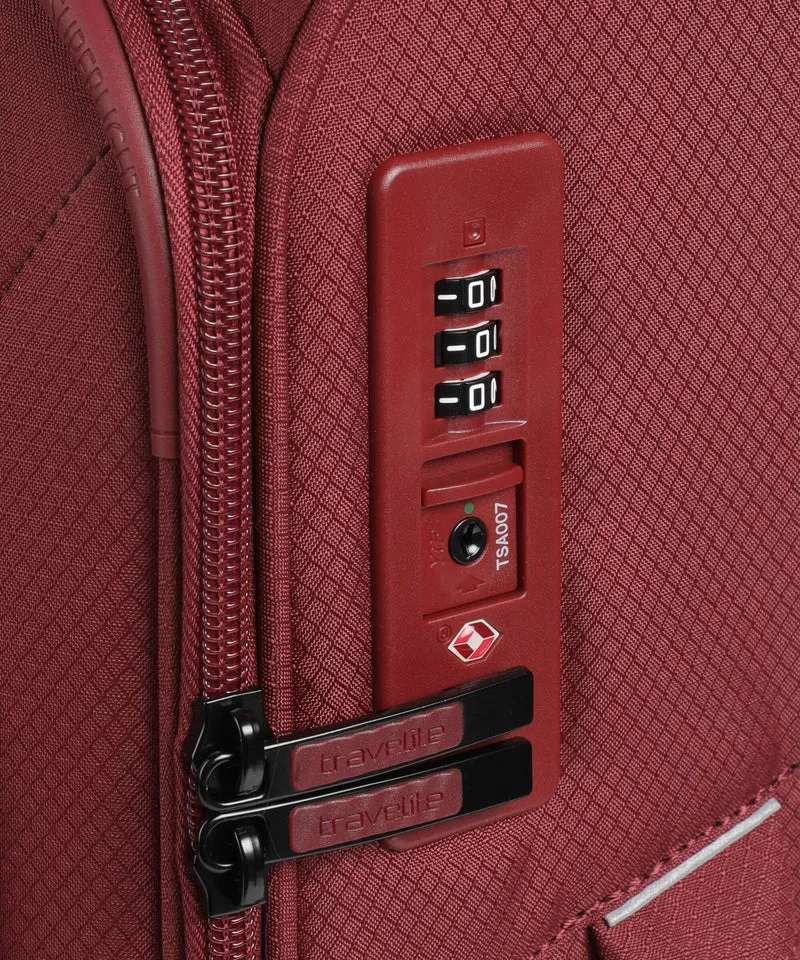 Travelite Skaii 4-Rollen Trolley red