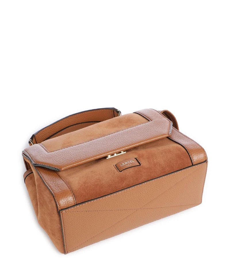 Lancel Ninon M Schultertasche camel