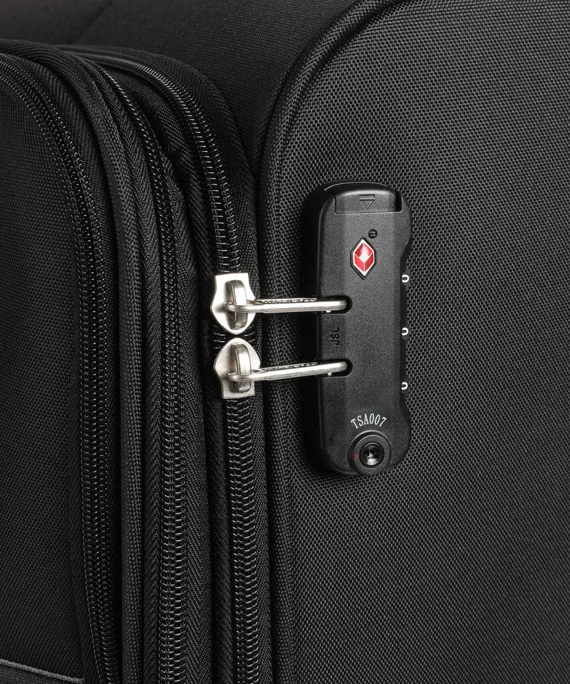 American Tourister Nitestream 4-Rollen Trolley Set black/grey