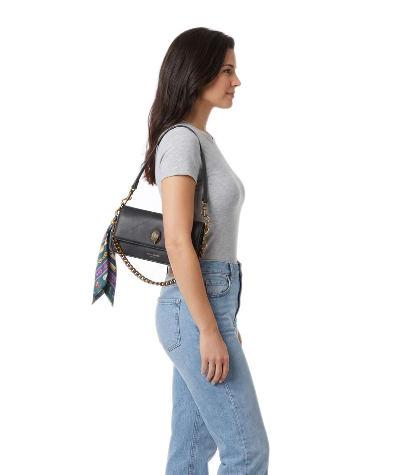 Kurt Geiger Sloane Soft Schultertasche black