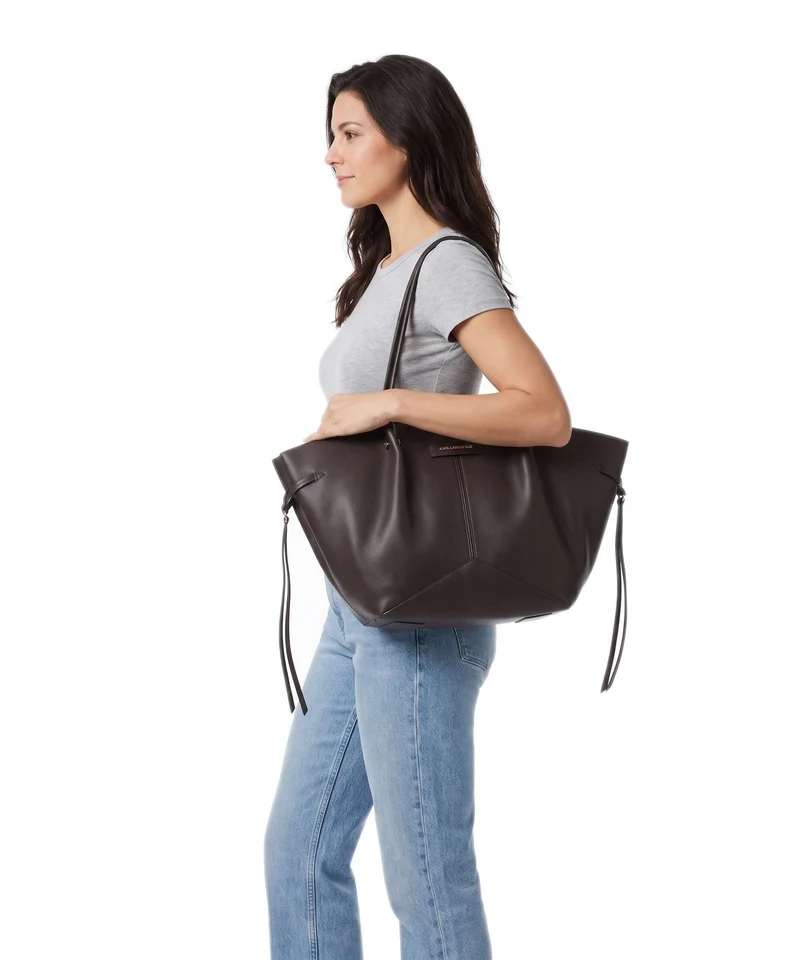 Karl Lagerfeld K/Pierced Medium Shopper tobacco