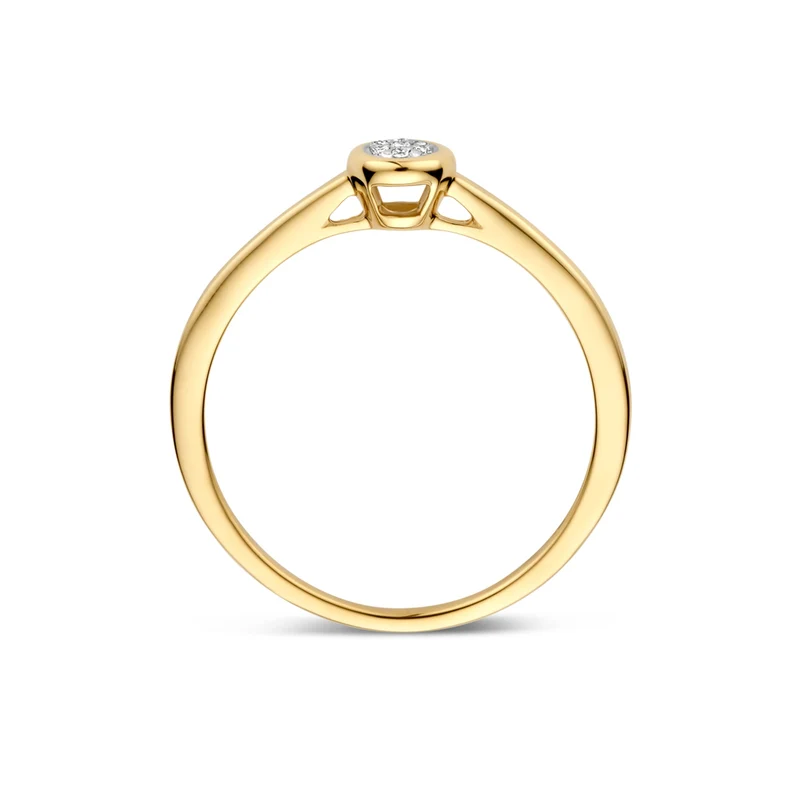 Blush Natural Diamonds 14 karat gold Ring 1679BDI/54