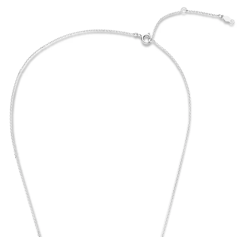 Violet Hamden Venus 925 Sterling Silberne Halskette mit Geburtsstein VH340009-JAN