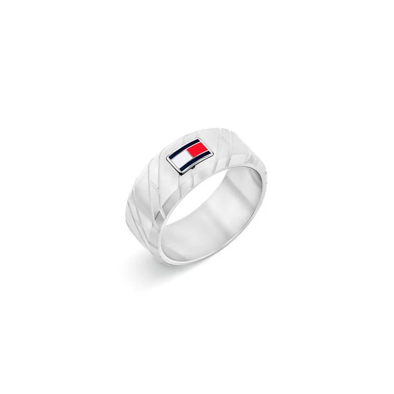 Tommy Hilfiger Stainless Steel Ring 2002-TJ2790621H
