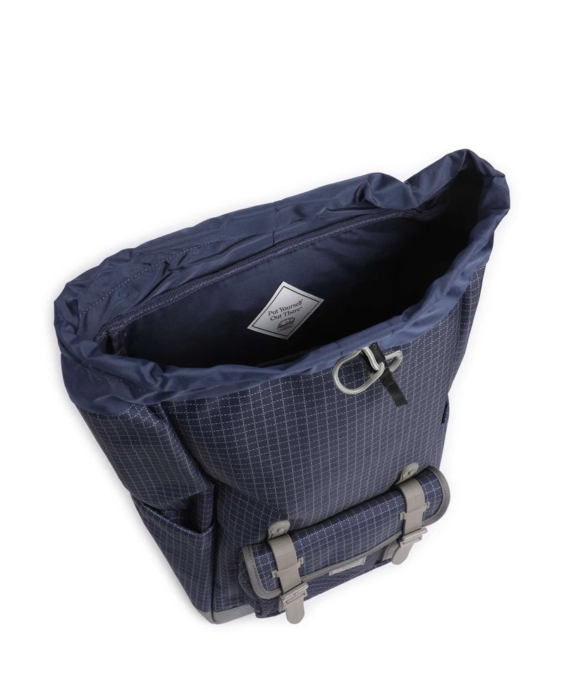 Herschel Little America 30 Rucksack grid naval academy/magnet