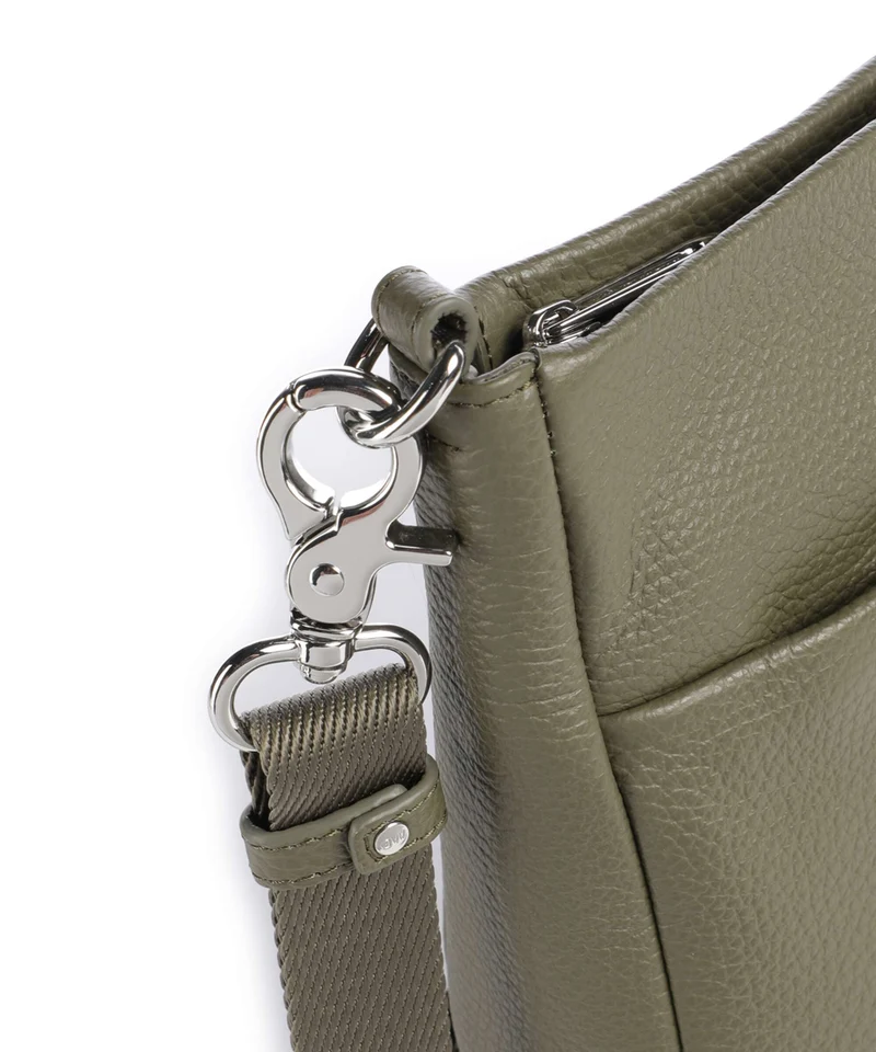 Mandarina Duck Mellow Leather Umhängetasche winter olive