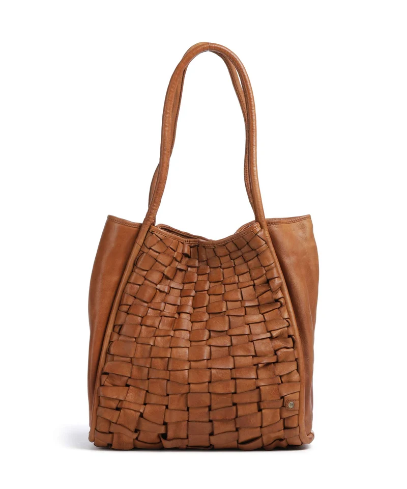 Depeche Warsaw Shopper vintage cognac