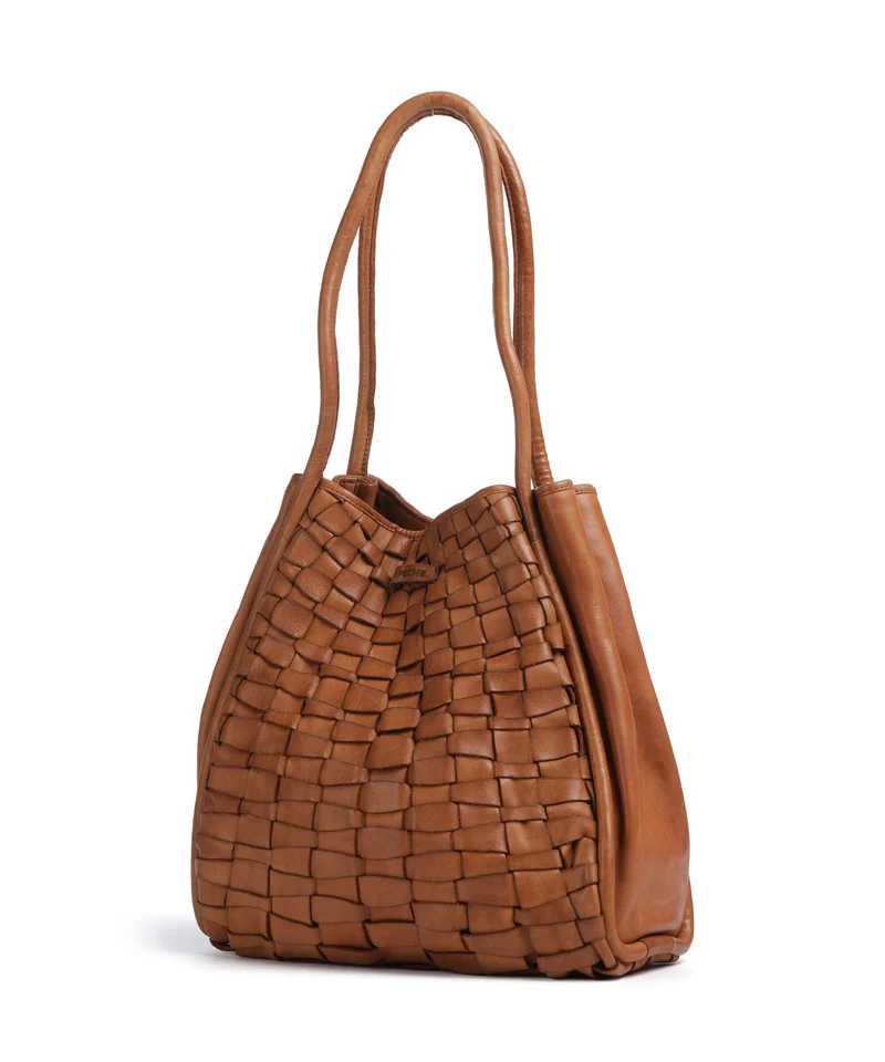 Depeche Warsaw Shopper vintage cognac