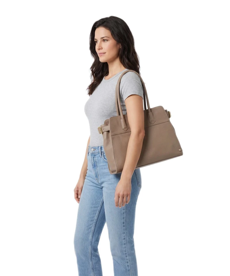 Depeche Recife Shopper taupe