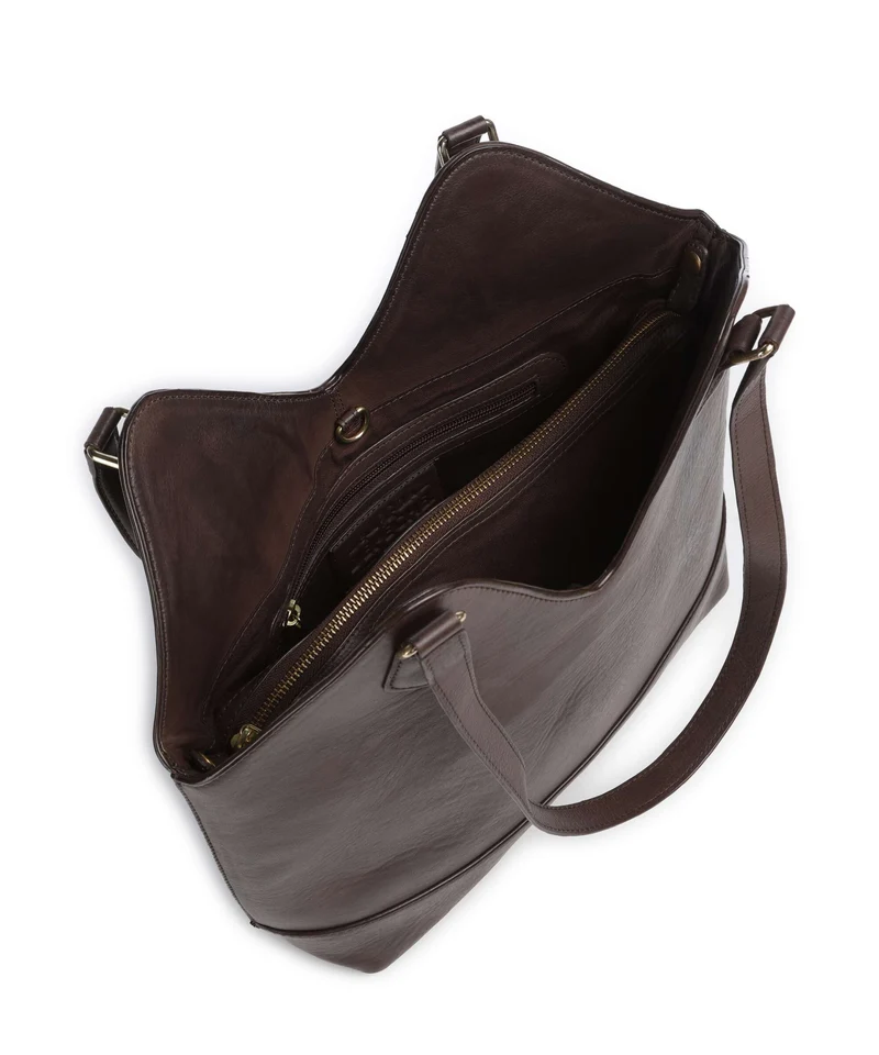 Depeche Golden Chic Beuteltasche coffee