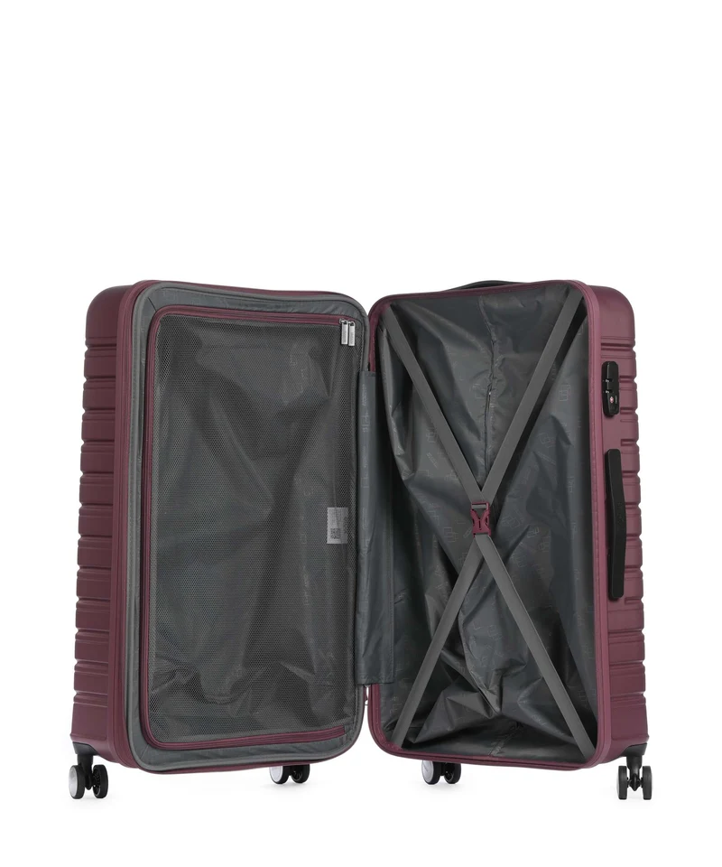 American Tourister Flashline 4-Rollen Trolley iced berry