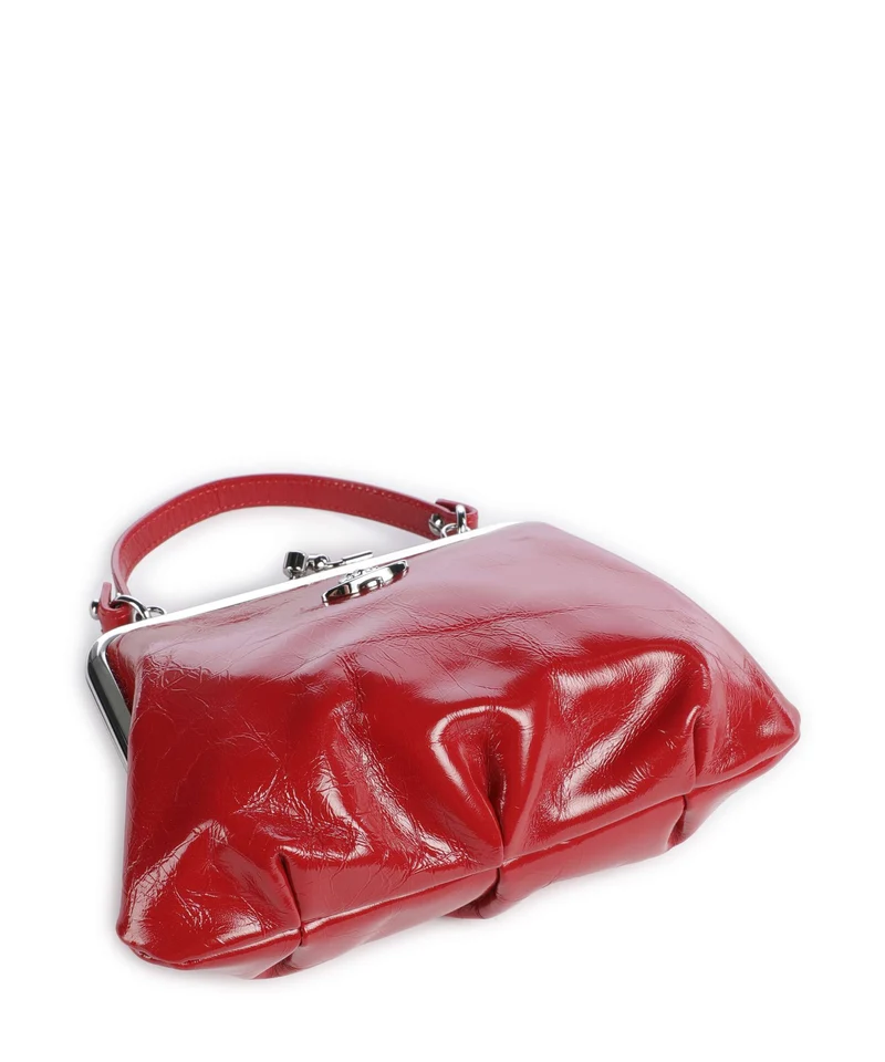 Vivienne Westwood Granny Frame Naplak Handtasche red
