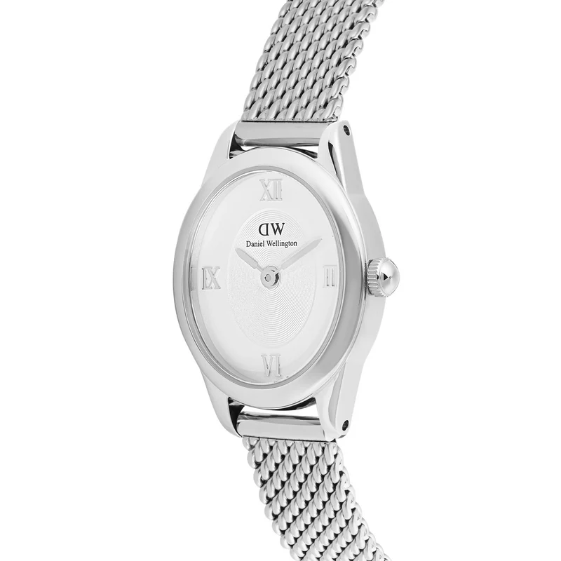 Daniel Wellington Ophelia Mini Mesh White Silver Damenuhr DW00100938