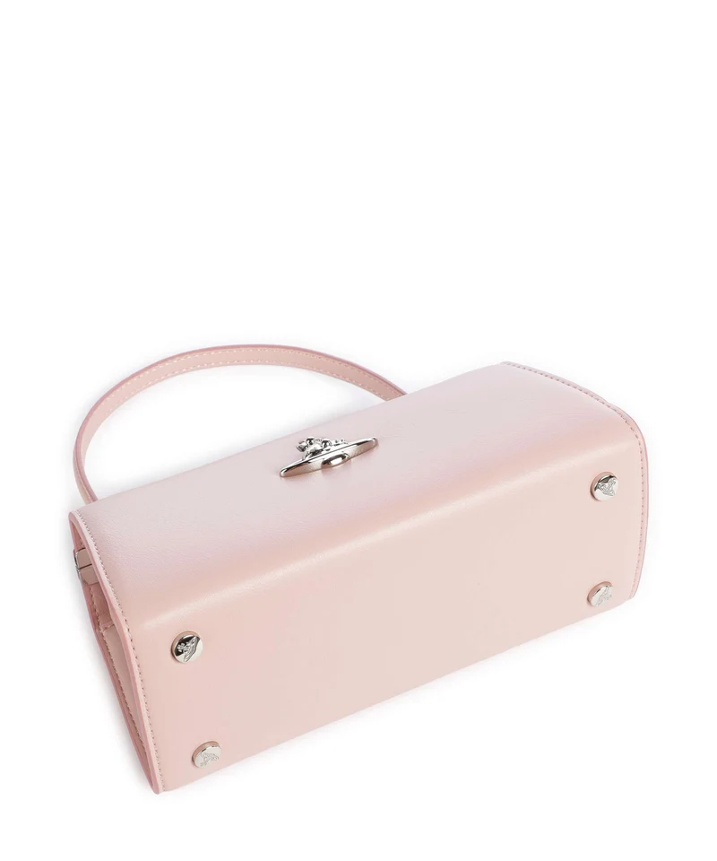 Vivienne Westwood Doll Frame Smooth XL Handtasche pastel pink