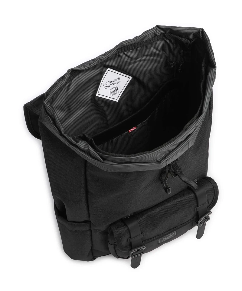 Herschel Little America 21 Rucksack black tonal