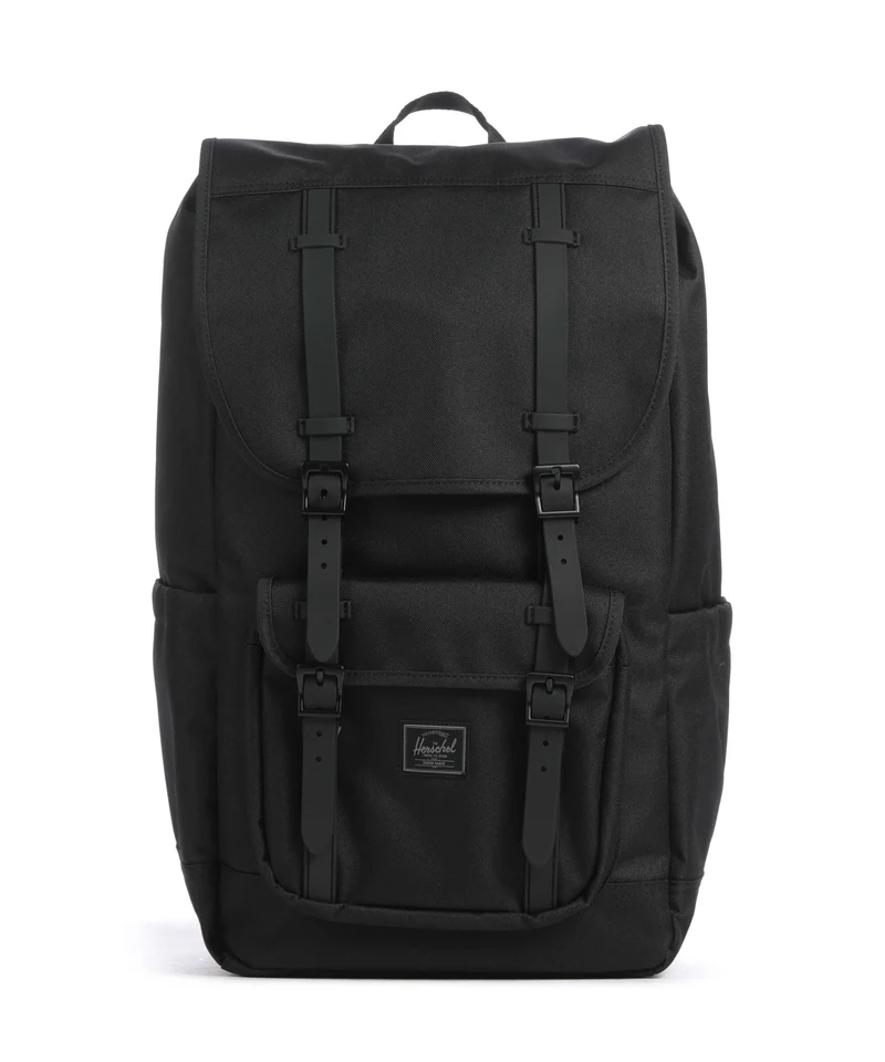 Herschel Little America 30 Rucksack black tonal