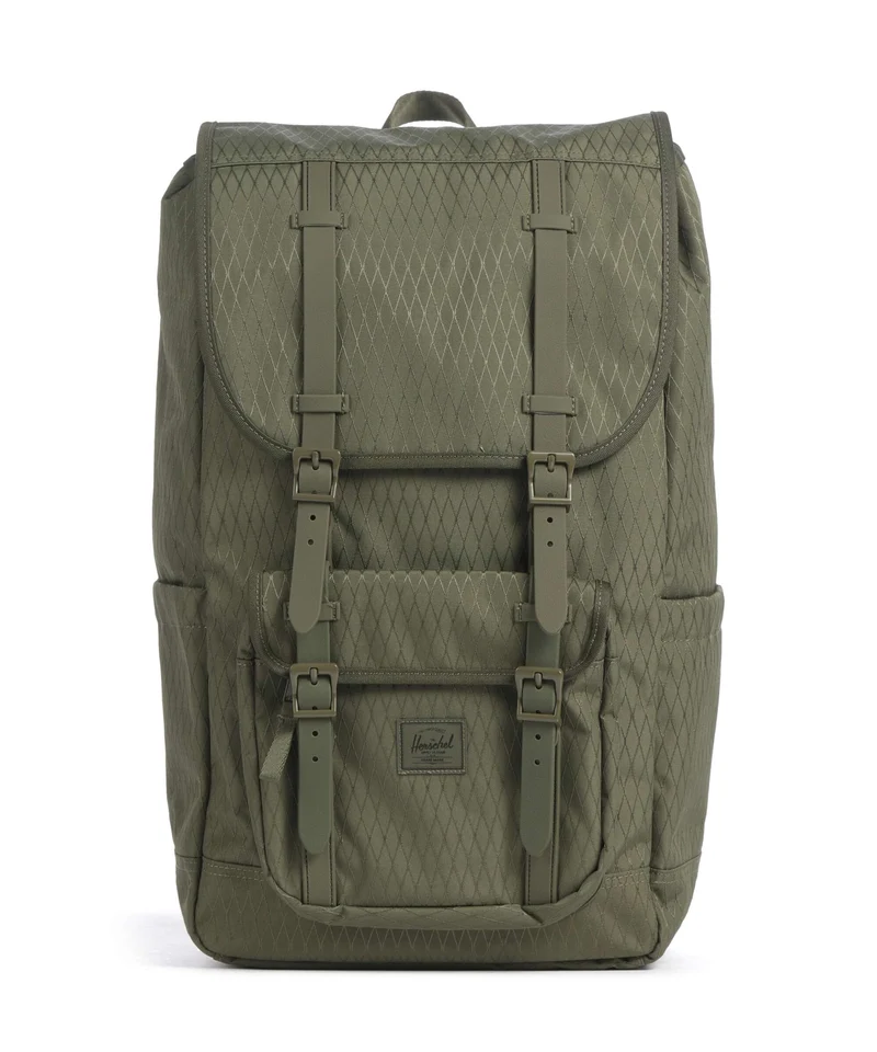 Herschel Little America 30 Rucksack ivy green diamond
