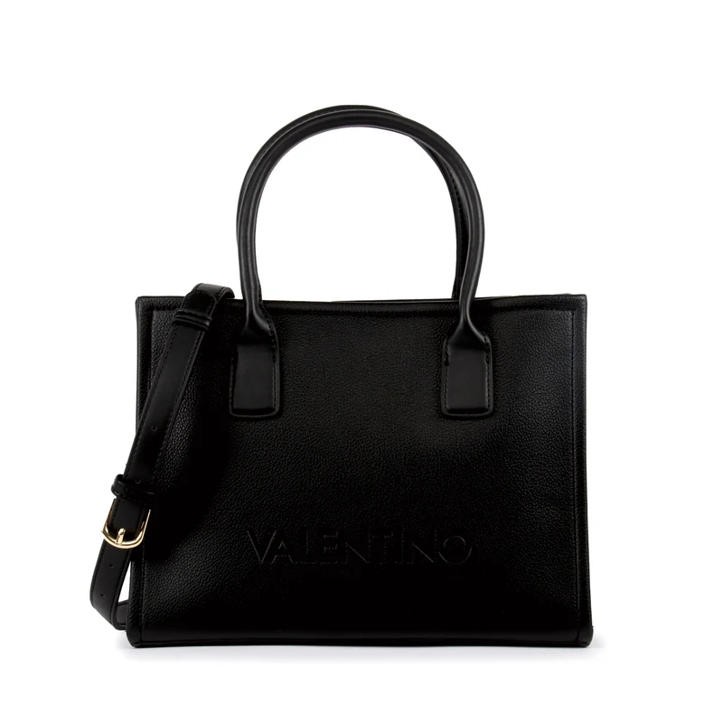 Valentino Bags Wilk Black Handbag VBS9I505NERO
