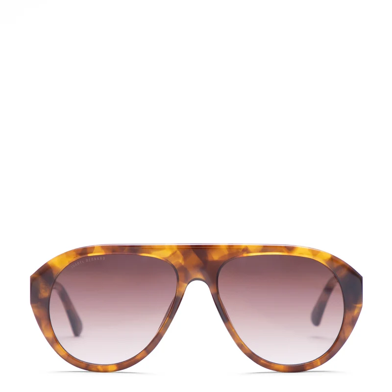 Isabel Bernard La Vilette Demi Brown Sunglasses IB380012-14-14