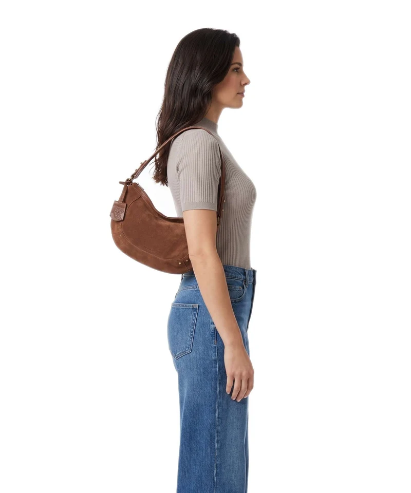 Burkely Sierra Beuteltasche cognac