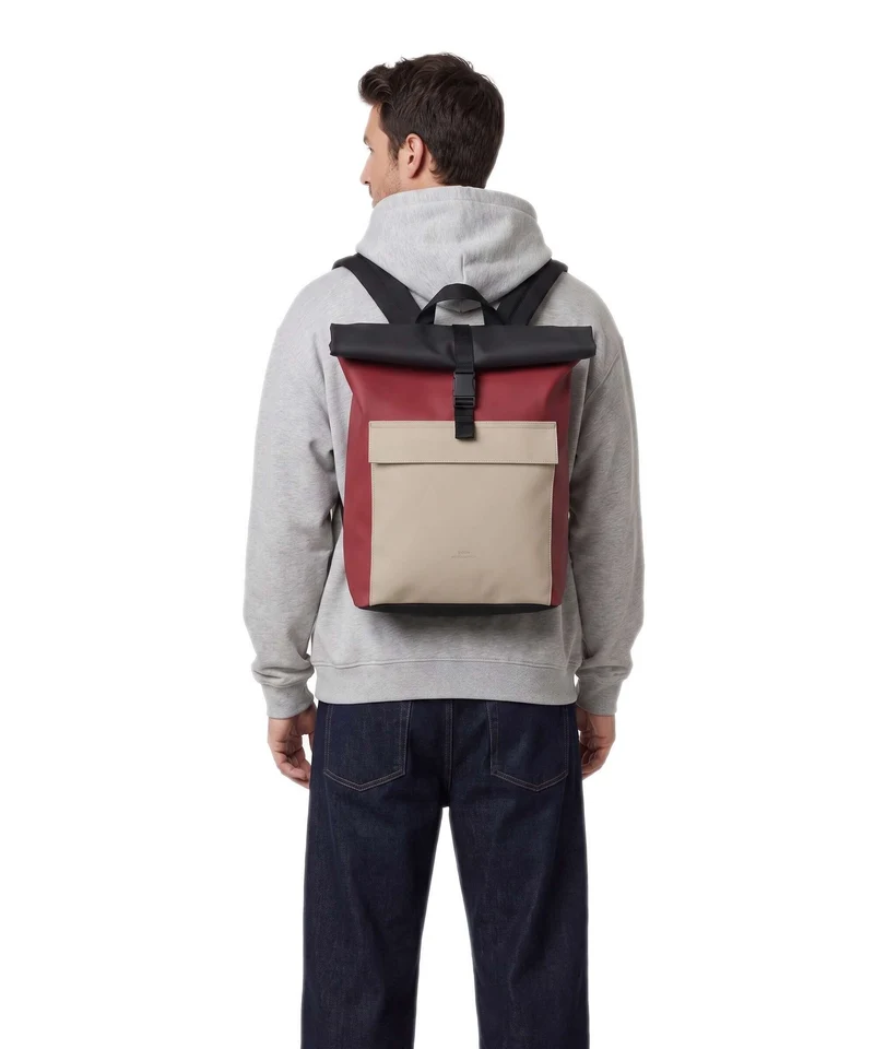 Ucon Acrobatics Lotus Infinity Jannik Mini Rolltop Rucksack burgundy/sand