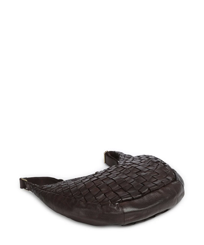 Depeche Warsaw Beuteltasche dark brown
