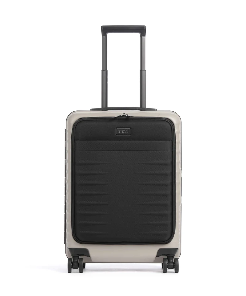 Titan Overseas 4-Rollen Trolley moonstone grey