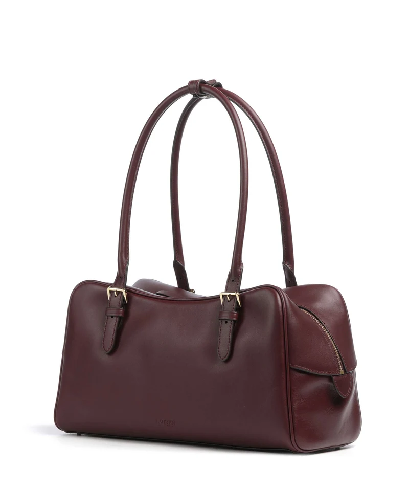 Lauren Ralph Lauren Marcy Schultertasche dark garnet