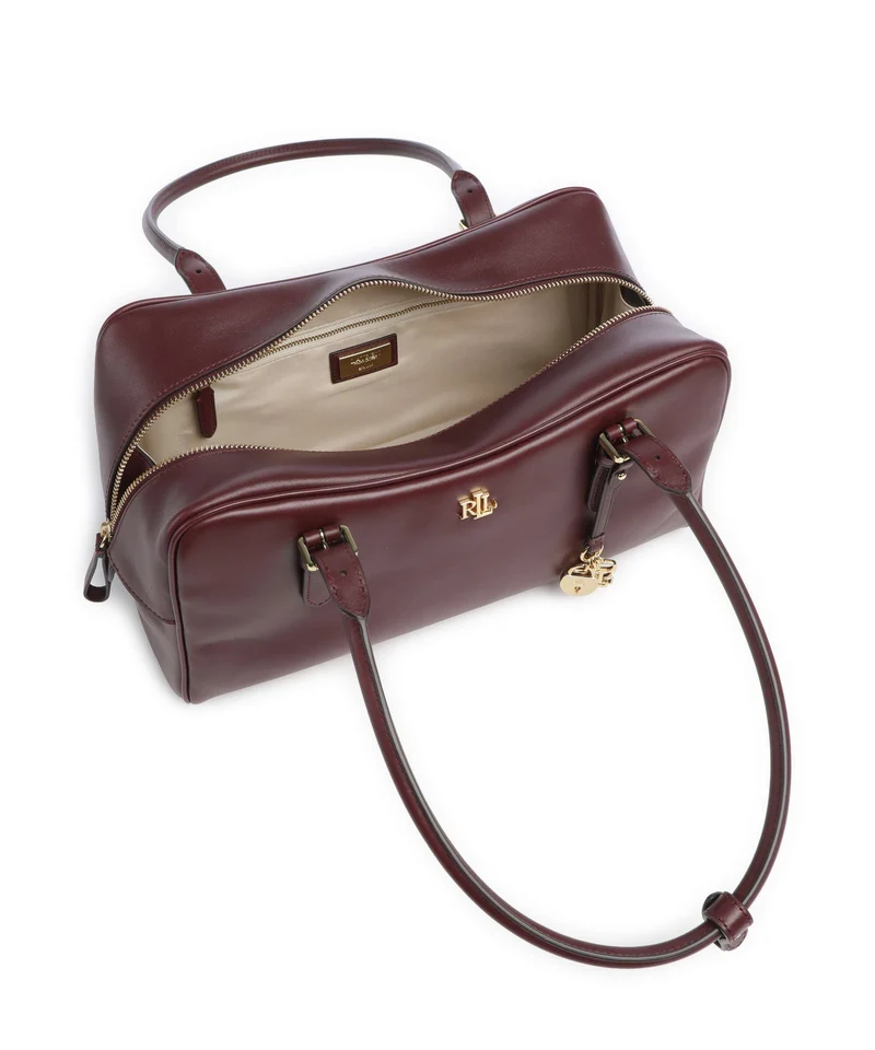 Lauren Ralph Lauren Marcy Schultertasche dark garnet