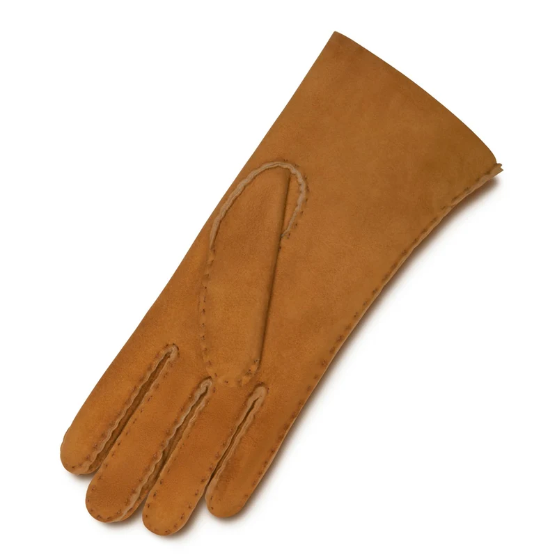 Isabel Bernard Honoré Zenia Cognac Lammleder Handschuhe IB67003-336-7