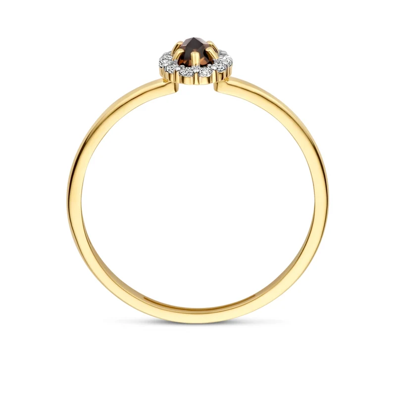 Blush 14 karat gold Ring 1258YSQ/54