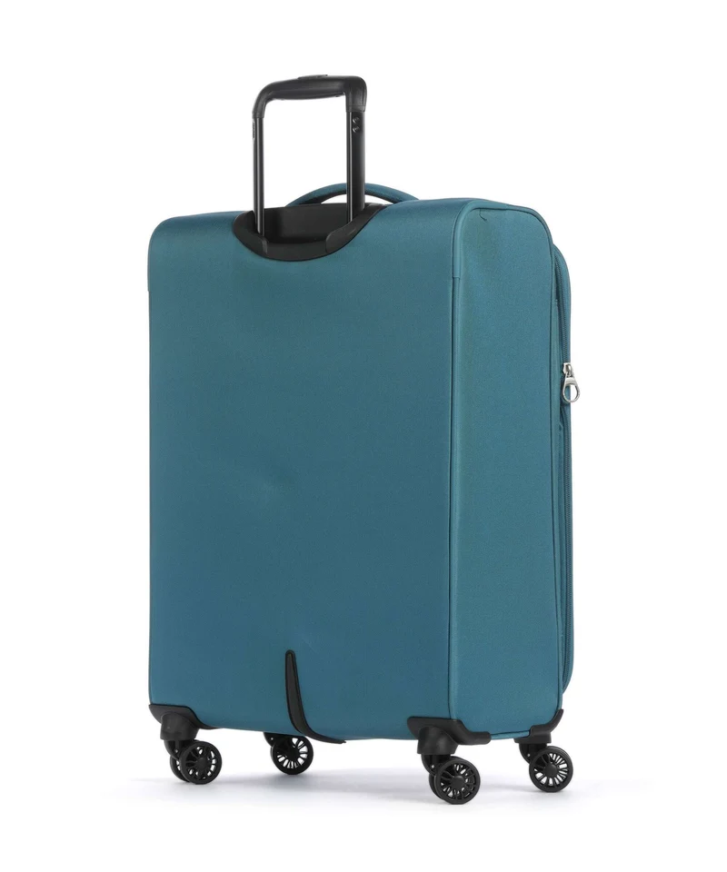American Tourister Nitestream 4-Rollen Trolley Set teal/lime