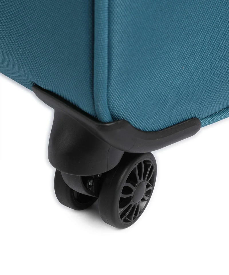 American Tourister Nitestream 4-Rollen Trolley Set teal/lime
