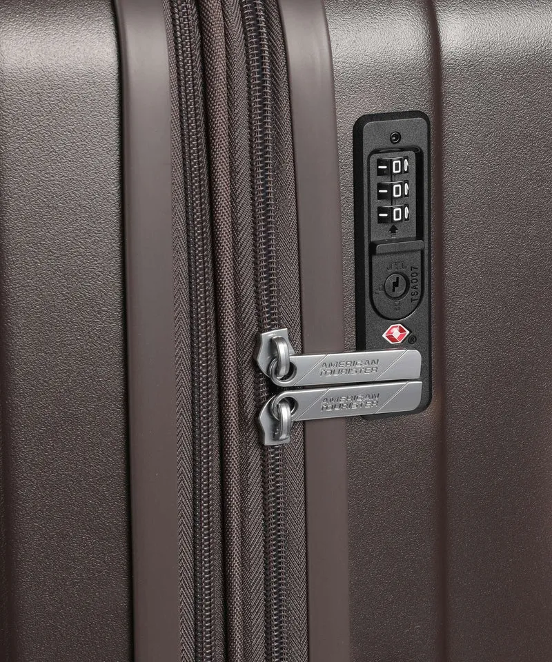 American Tourister Aerojoy 4-Rollen Trolley Set metallic brown